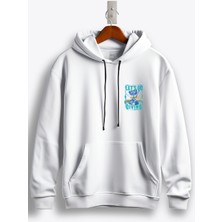 MGAX Dalgıç Let's Go Diving Arma Baskılı Regular Kapşonlu Sweatshirt