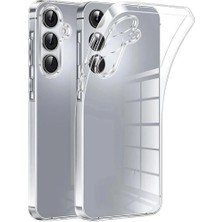 Cepmoda Samsung Galaxy A57 5g Uyumlu Basic Şeffaf Kılıf - Esnek - Silikon - Tam Uyum