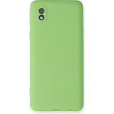 Cepmoda Samsung Galaxy A01 Core Uyumlu First Serisi Ince Silikon Kılıf – Yeşil