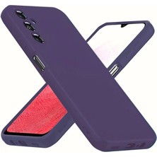 Cepmoda Samsung Galaxy A34 5g Uyumlu First Serisi Ince Silikon Kılıf – Mor