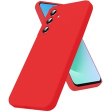 Cepmoda Samsung Galaxy S25 Fe Uyumlu First Serisi Ince Silikon Kılıf – Kırmızı