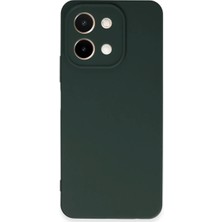 Cepmoda Vivo Y28 Uyumlu First Serisi Ince Silikon Kılıf – Koyu Yeşil