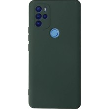 Cepmoda General Mobile Gm 21 Pro Lansman Kılıf - Iç Kısmı Kadife Kaplı - Esnek Silikon Kapak - Koyu Yeşil