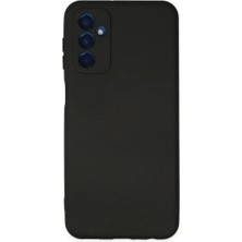 Cepmoda Samsung Galaxy M23 Lansman Kılıf - Iç Kısmı Kadife Kaplı - Esnek Silikon Kapak - Siyah