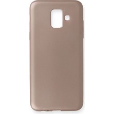 Cepmoda Samsung Galaxy A6 2018 Uyumlu First Serisi Ince Silikon Kılıf – Rose Gold