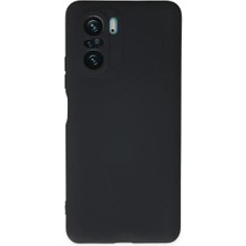 Cepmoda Poco F3 Lansman Kılıf - Iç Kısmı Kadife Kaplı - Esnek Silikon Kapak - Lacivert