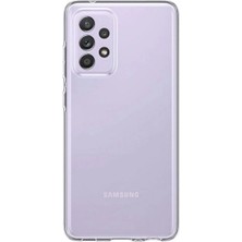 Cepmoda Samsung Galaxy A72 Uyumlu Basic Şeffaf Kılıf - Esnek - Silikon - Tam Uyum