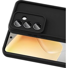 Cepmoda Samsung Galaxy A57 5g Mat Kalın Silikon Telefon Kılıfı Darbe Emici - Siyah