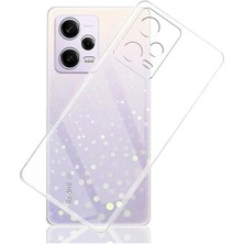 Cepmoda Redmi Note 12 Pro 5g Uyumlu Basic Şeffaf Kılıf - Esnek - Silikon - Tam Uyum