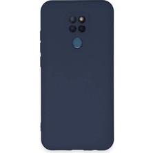 Cepmoda General Mobile Gm 20 Lansman Kılıf - Iç Kısmı Kadife Kaplı - Esnek Silikon Kapak - Lacivert