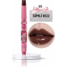 Simli Ruj – Nemlendirici Parlak Cam Görünümlü Dolgun Dudak Etkisi