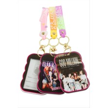 Zero Land Gld-Spt- Dikdörtgen Kartlık Silikon Anahtarlık - Ebruli