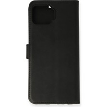 Cepmoda Oppo A73 Uyumlu Kapaklı Kılıf - Cüzdanlı - Kopçalı - Siyah