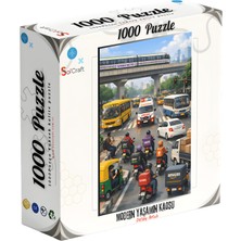Soi Craft 1000 Parça Puzzle Modern Yaşamın Kaosu
