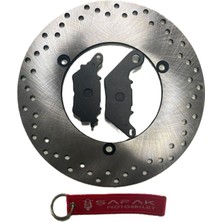 Şafak Motosiklet Yamaha X-Max 250 Arka Disk ve Fren Balatası (2018-2025)