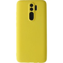 Cepmoda Redmi Note 8 Pro Uyumlu First Serisi Ince Silikon Kılıf – Sarı