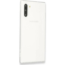 Cepmoda Samsung Galaxy Note 10 Uyumlu Basic Şeffaf Kılıf - Esnek - Silikon - Tam Uyum