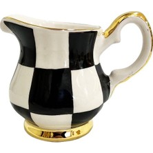 Arter Home Damalı Siyah Sütlük