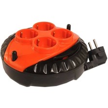 Fantastik Store Mini Kablolu Makara 4'lü 3mt (3x1,5cm)(1 Adet) ( Lisinya )