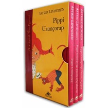 Fantastik Store Pippi Uzunçorap Serisi Kutulu Özel Set (3 Kitap - Ciltli)