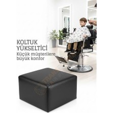Çocuk Tıraş Koltuğu Yükseltici - Berber Çocuk Yükseltici - Kuaför Koltuk Minderi  Nemere