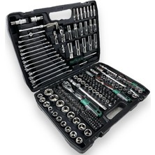 Fantastik Store Tam Profesiyonel Germany 72 Diş Eğik Cırcır 216 Parça Lokma Takımı Oto Tamirci Tam Set 1/2-3/8-1/4 ( Lisinya )