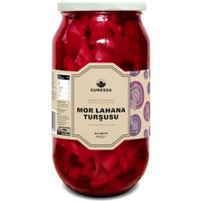 Guressa Mor Lahana Turşusu 1000 ml (Atıştırmalık & Salata Için)