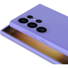 Wess Samsung Galaxy S24 Ultra Uyumlu Mor Lila ve Pembe Lansman Kılıf – Darbe Emici Şık Tasarım