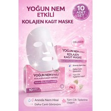 Kolajen Kağıt Maske (10 Adet)