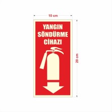 İnterform Interform Fosforlu Yangın Söndürücü Levhası 20’li Set
