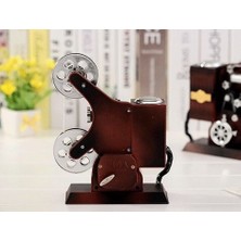 Projektör Şeklinde Takı Çekmeceli Müzik Kutusu - Lisinya