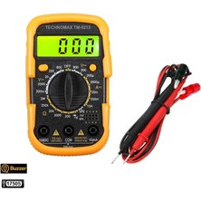 Fantastik Store Avometre Buzzerli Dijital Elektrik Ölçüm Aleti Multimetre Cihazı ( Lisinya )