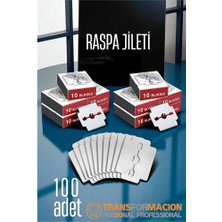 Hsnet Raspa Topuk Jileti 100 Lu Paket  Ayak Taban Nasır Yedek Jileti  Nemere