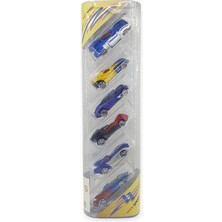 Fantastik Store QQ-36ABCD - Şeffaf Kutuda 6 Lı Araba Seti (Lisinya)