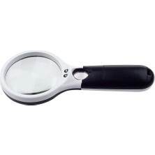 Fantastik Store -3 LED Işıklı 3X75 mm 45X22 mm  El Büyüteç ( Lisinya )