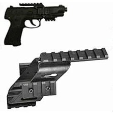 Fantastik Store Tabanca Için   Polimer Naylon  Fener, Lazer  Üst Ray  22MM ( Lisinya )