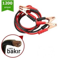 Fantastik Store Akü Takviye Kablosu 1200 Amper (Taşıma Çantalı) ( Lisinya )