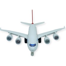 Fantastik Store Çek Bırak Metal Uçak Sesli Işıklı - A380 (Lisinya)