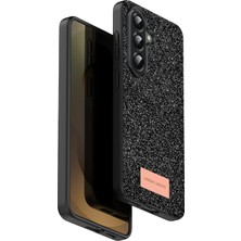 Gld-Spt- Onegif Samsung Galaxy A17 5g Bright Simli Kapak - Siyah