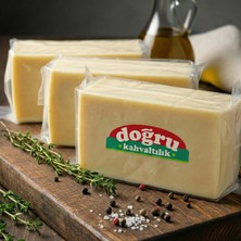 Doğru Gıda Taze Kaşar Peyniri 500 gr Tam Yağlı Erimelik Tostluk ve Pizzalık