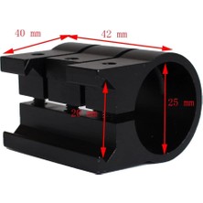 Fantastik Store - Picatinny Raylı Lere Fener ve Lazer Takma Aparatı ( Lisinya )