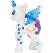 Fantastik Store Işıltılı Pony Figür - Işıklı Figür - Mavi (Lisinya)