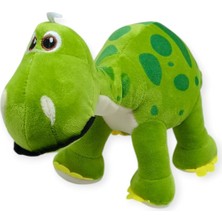 Fantastik Store Sevimli Peluş Dinazor Turko Dino 35 cm - Yeşil (Lisinya)