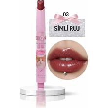 Magic Casa Simli Ruj – Nemlendirici Parlak Cam Görünümlü Dolgun Dudak Etkisi