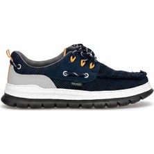 King Paolo K1339 Hawai Erkek Memory Foam Casual Ayakkabı Lacivert