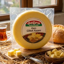 Doğru Gıda Kars Göbek Kaşarı 500 gr Yumuşak Taze Süt Aromalı Geleneksel Kahvaltılık