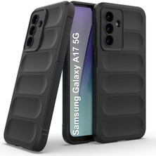 Coolacs Samsung Galaxy A17 Uyumlu Kılıf Esnek Tpu Oyuklu Arka Yüzey Tasarımlı Silikon Kapak