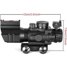 Fantastik Store Spıke 4X32 Kırmızı Işıklı  Dürbünü 4X32 ( Lisinya )