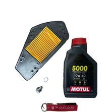 Şafak Motosiklet Arora Cappucino 125 Hava Filtresi Motul 5000 Bakım Seti