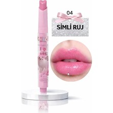 Magic Casa Simli Ruj – Nemlendirici Parlak Cam Görünümlü Dolgun Dudak Etkisi